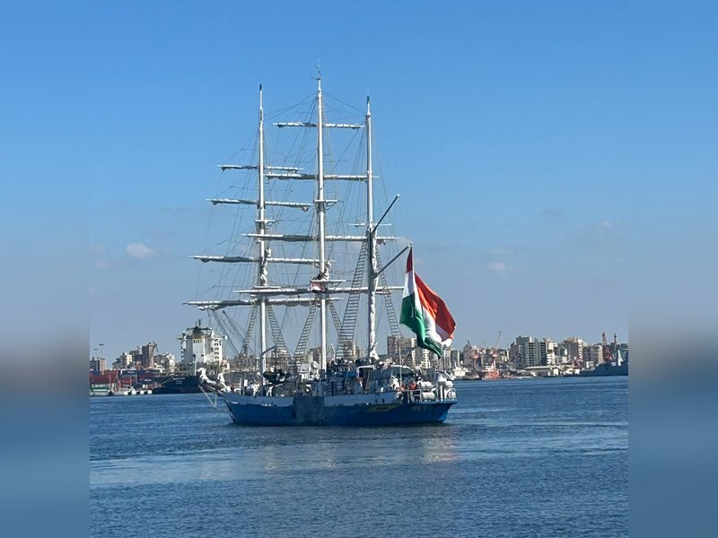 INS Sudarshini sets sail from Egypt's Alexandria after concluding port call 