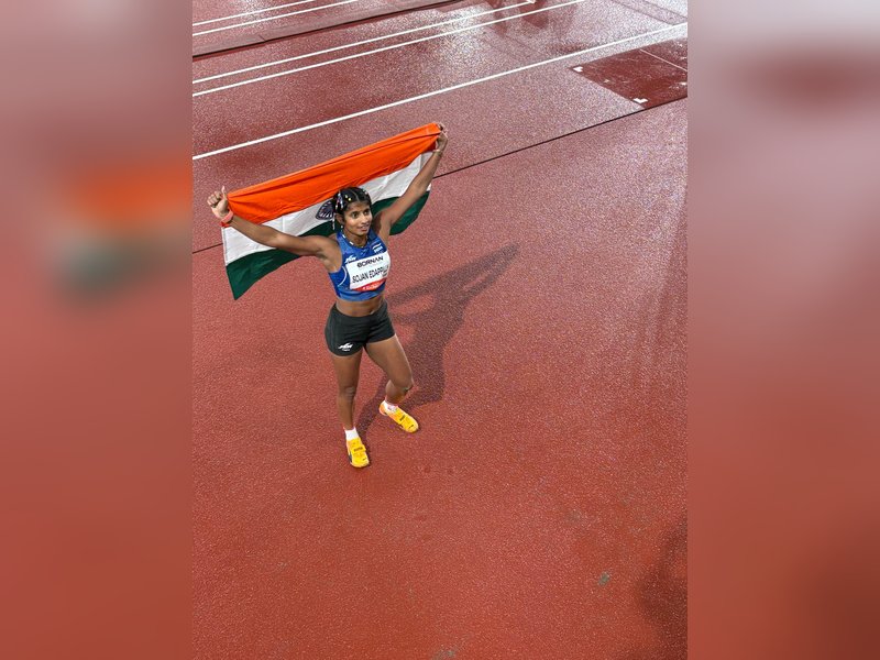 Ancy Sojan wins long jump silver, Shaili Singh finishes fourth (Credit: AFI)