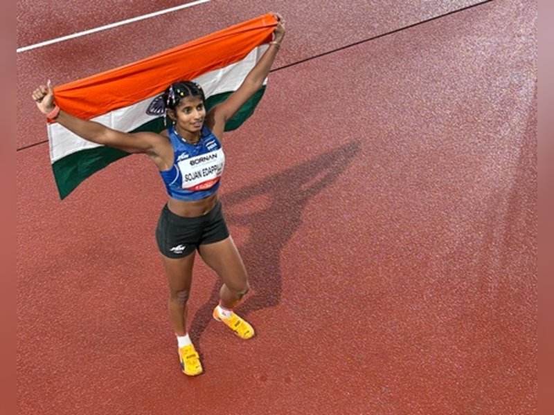 एशियन गेम्स: एंसी सोजन ने 'लॉन्ग जंप' में जीता सिल्वर, चौथे स्थान पर रहीं शैली