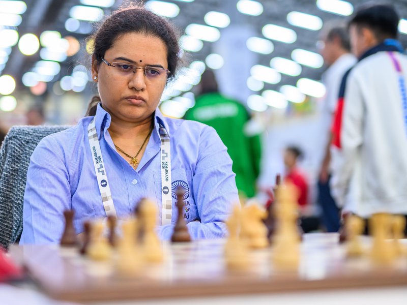 Chess Olympiad: India men win Open silver, women bag bronze (Credit: X/FIDE)