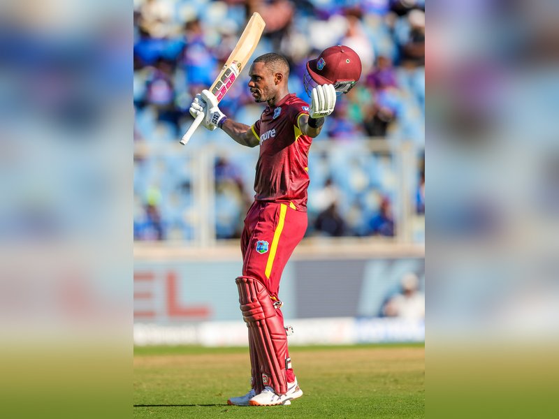 Justin Greaves ruled out of second ODI against India with calf injury in Guwahati on Tuesday. Photo credit: IANS