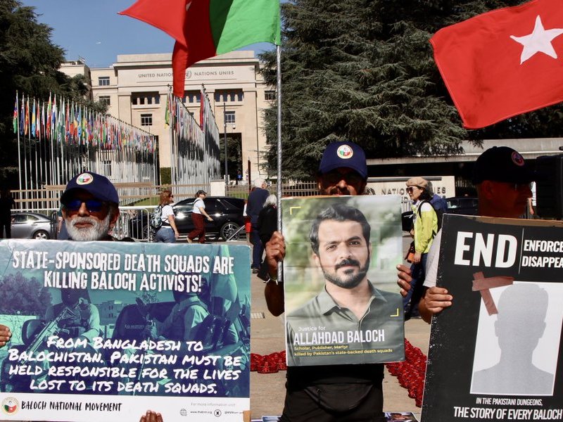 Baloch group urges international action against human rights abuses by Pakistan in Balochistan