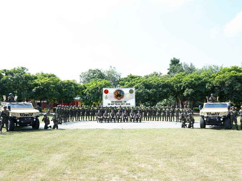 Indian contingent departs for joint military exercise in Kazakhstan