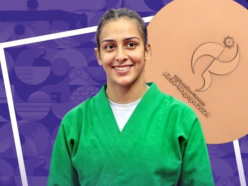 ‘Not stopping after my third Asian Games,’ says Pincky Balhara after winning bronze medal in women’s 78kg Kurash at the 2026 Asian Games in Nagoya on Monday. Photo credit: IANS