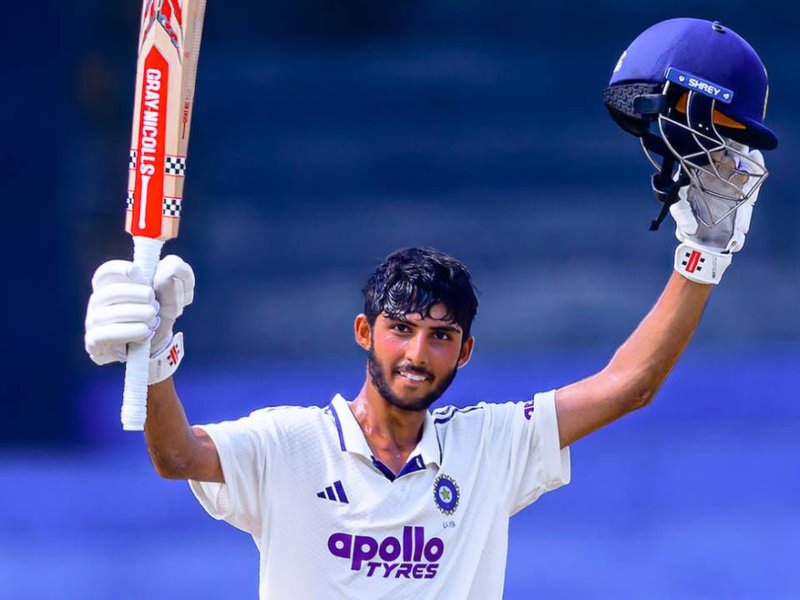 Lakshya Raichandani's unbeaten 210 puts India U19 in firm command against Australia U19 at the Niranjan Shah Stadium in Rajkot, Gujarat, on Monday. Photo credit: BCCI Domestic