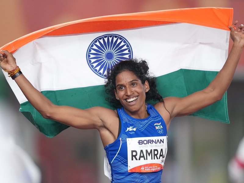 PT Usha hails Vithya Ramraj after she breaks Indian Olympic Association (IOA), President's 42-year-old national record in women's 400m hurdles in Aichi-Nagoya Asian Games in Nagoya in Japan on Monday. Photo credit: IANS