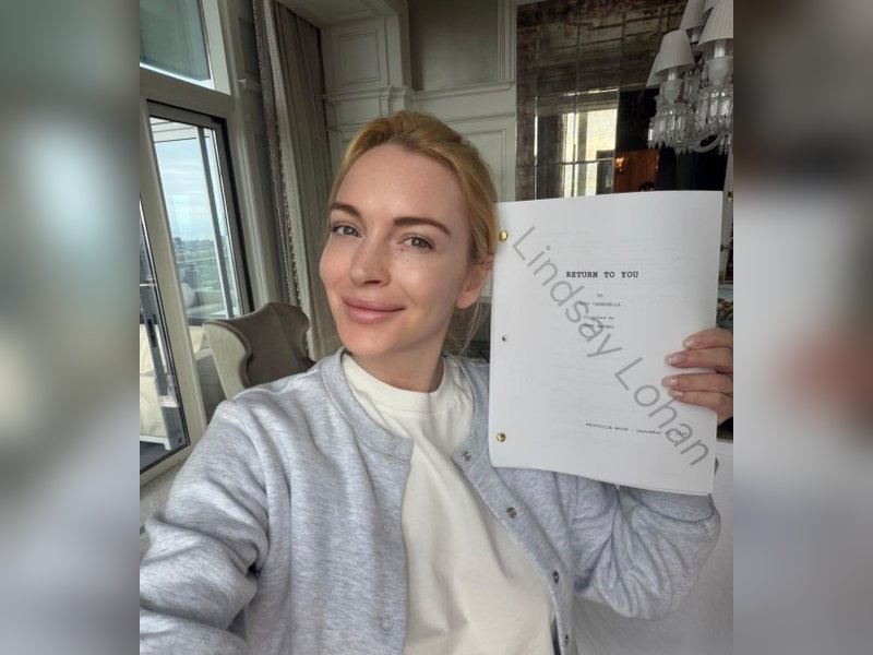 Lindsay Lohan, Henry Golding begin work on new film ‘Return to You’ 