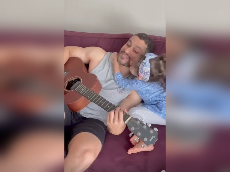 Kunal Kemmu celebrates daughter Inaaya’s birthday with a sweet guitar performance and cuddles