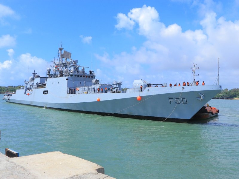 INS Tarkash arrives in Mombasa to boost India-Kenya maritime ties