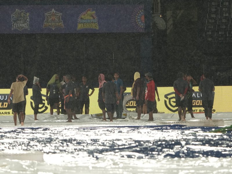 How Barabati Stadium's groundstaff tirelessly work when cricket stops to make it happen again (Credit: Odisha T20)