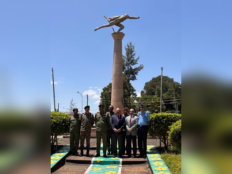 Indian defence officials visit Ethiopian military academy in Holota