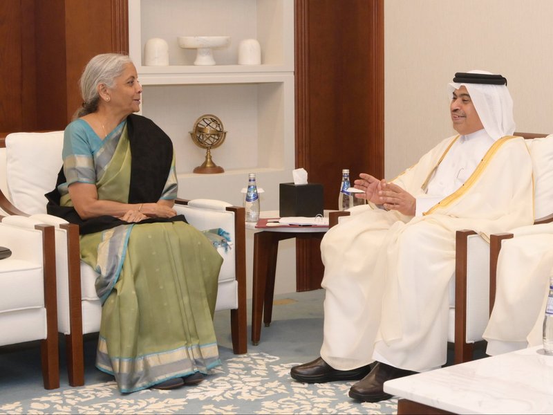 FM Sitharaman holds talks on Qatar's $10 bn investment plan for India