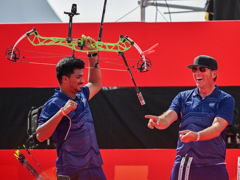 Asian Games: India edge China in dramatic comeback to clinch men's compound team gold  