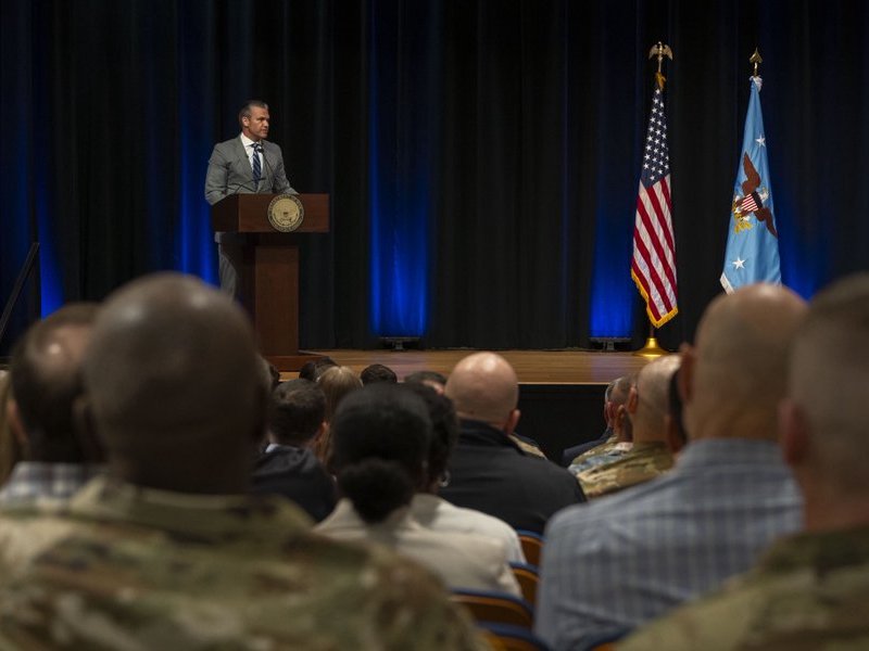 Hegseth orders US military academies to halt tenure for civilian faculty