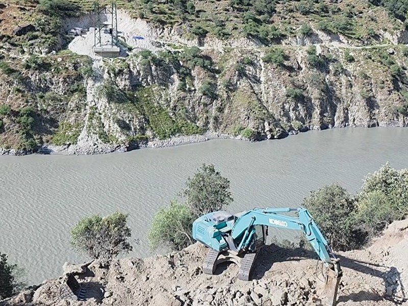Mandol motorable bridge on Chenab River; to provide all-weather connectivity to 90,000 population of Siraj (Photo: IANS)