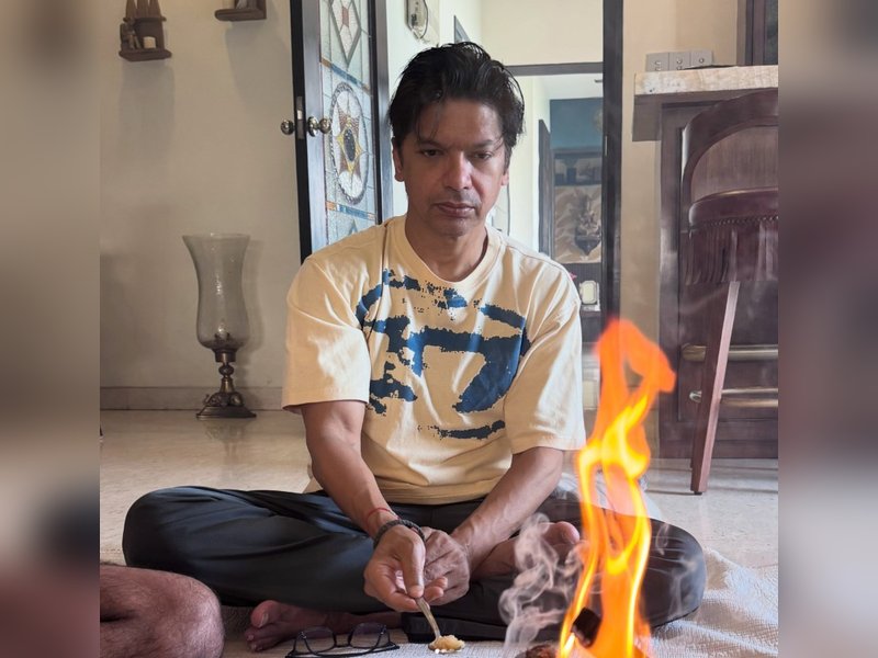 Shaan's wife Radhika Mukherji performs a haavan for him every year