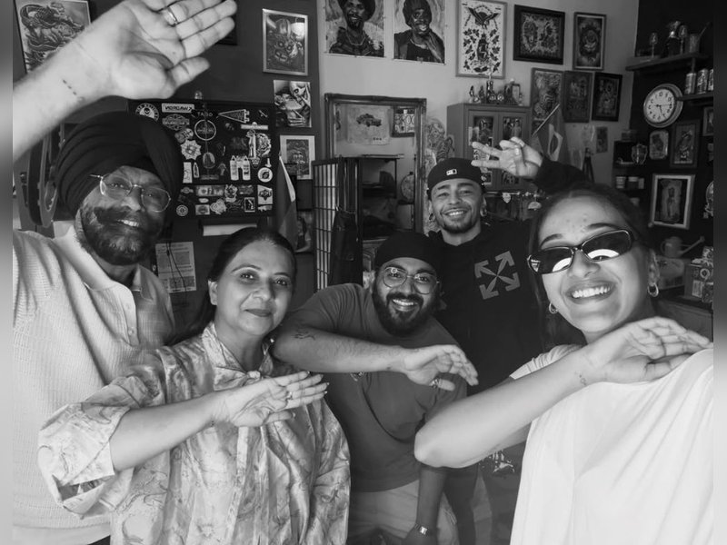 Nimrit Kaur Ahluwalia gets parents inked for the first time: ‘Things you succumb to for your kids’