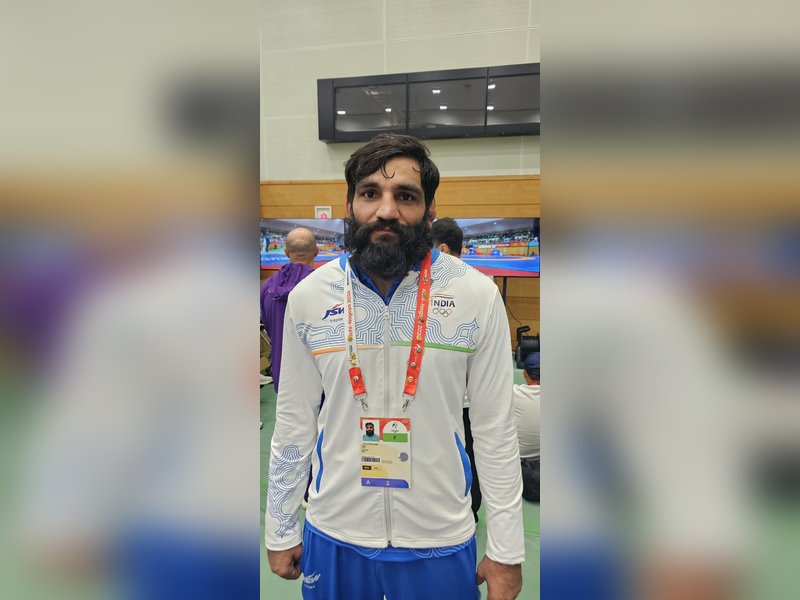 Asian Games: Sunil Kumar storms to bronze, makes history in Greco-Roman wrestling (Credit: WFI)