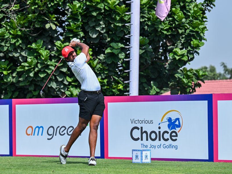 Aryan Roopa Anand leads as Delhi Blue Bulls make the charge in the Indian Golf Premier League (IGPL) Invitational New Delhi at the Qutab Golf Course in New Delhi on Wednesday. Photo credit: IGPL
