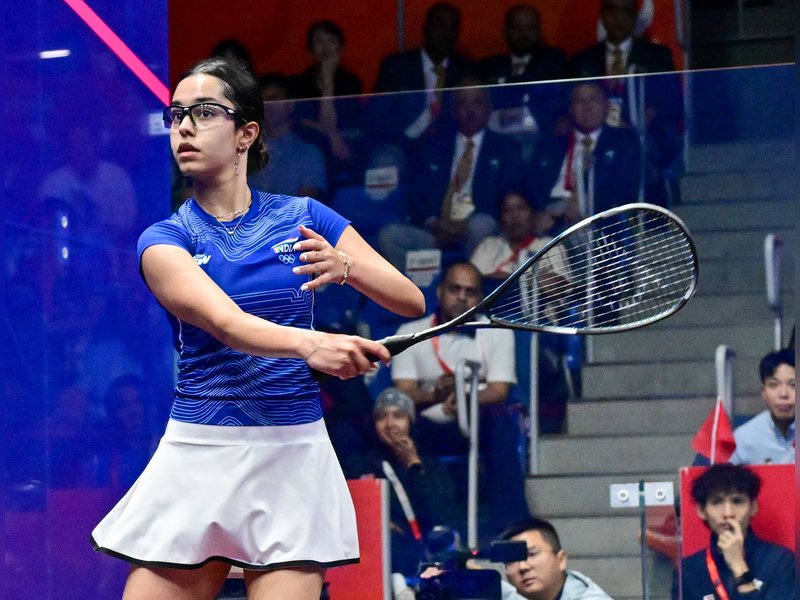 Anahat stuns 8-time world champion Nour ElSherbini in Silicon Valley squash