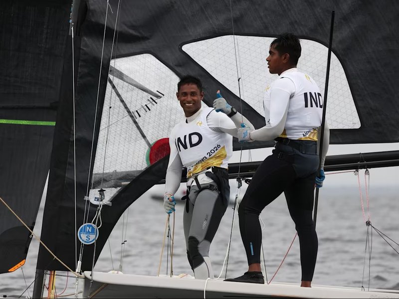 Asian Games: Manu Francis, Prince Kurisinkal Noble sail India to first medal with men's skiff silver