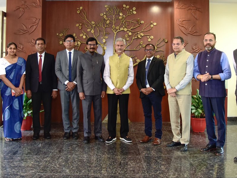 EAM Jaishankar, Lankan ruling party leader hold discussions on strengthening ties