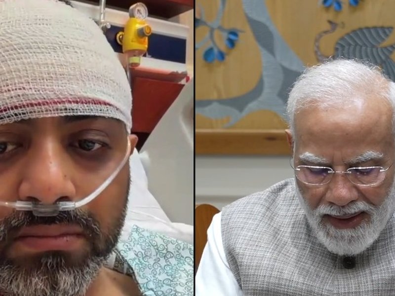 ‘Indians don’t take lives, they risk their own to save others’: PM Modi to Captain Smit Machchhar