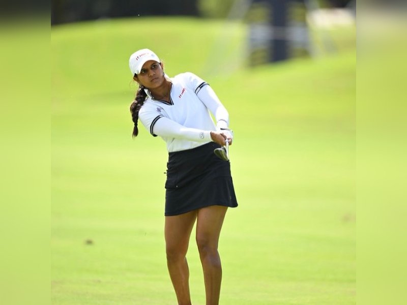 Asian Games: Pranavi on top spot in individual stroke play after Day 3, men's team drop (Credit: Instagram/Pranavi Urs)