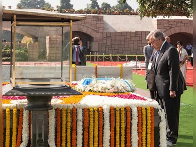 'Summon values of Gandhi in highly-charged times': UN chief