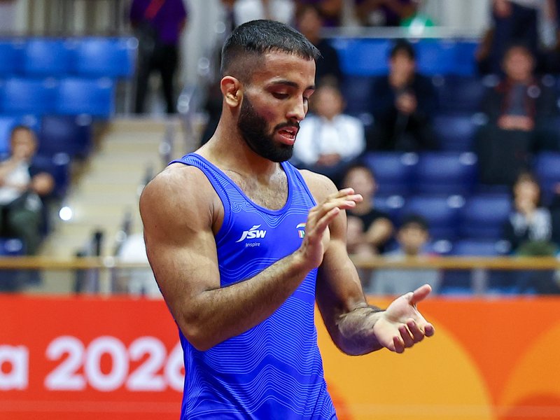 Wrestling Worlds: Sujeet loses in 65kg freestyle QF; Manisha enters women's 69kg SF 