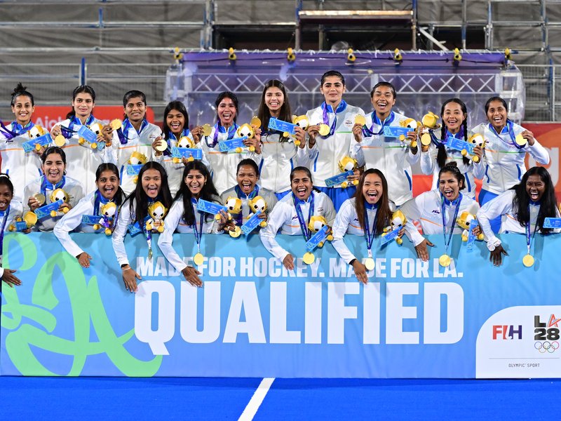 Prime Minister Narendra Modi congratulates women's hockey team on winning historic gold in the Asian Games 2026 in Nagoya, Japan, ending a 44-year-old drought for a medal in continental Games. Photo credit: IANS