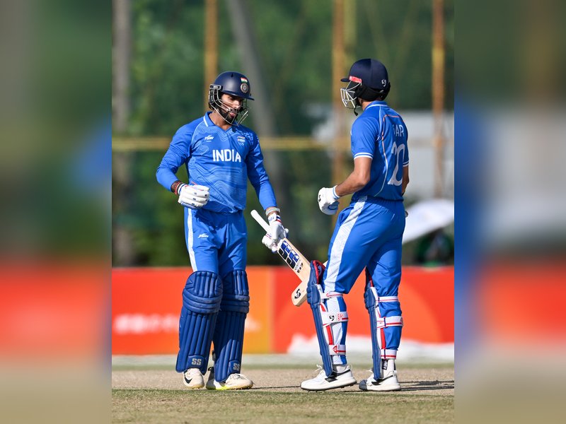 Asian Games: Axar, Washington and Shivam pick two as India beat Pakistan by 19 runs to clinch gold