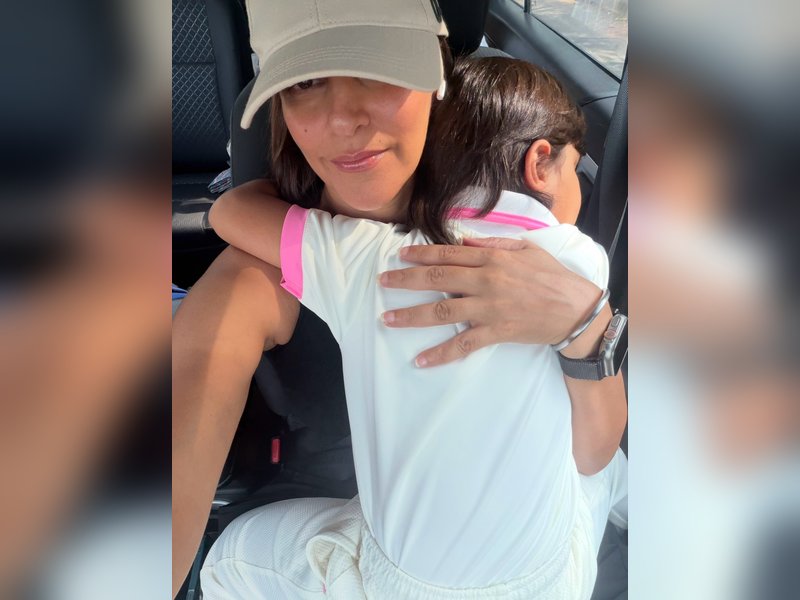 Neha Dhupia says 'You light up our lives our' as baby boy Guriq turns 5 