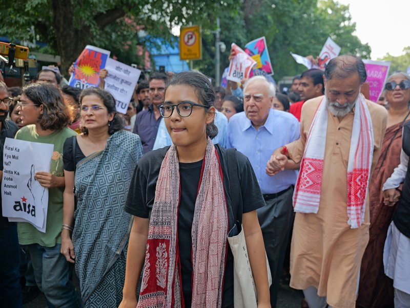 More than 50 detained during protests at Jantar Mantar