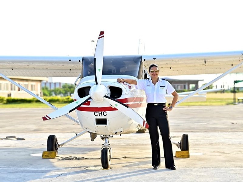 Gul Panag gives herself a 'pat on the back' as he renews her pilot license