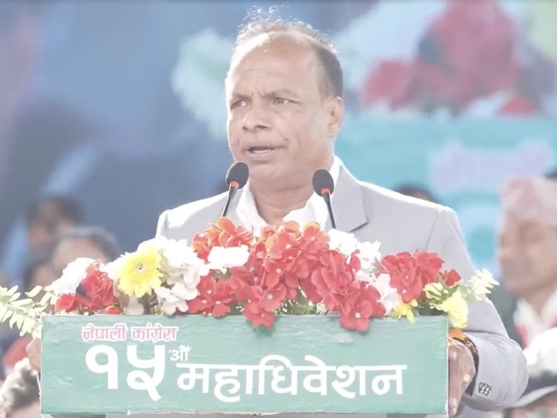 Divided Nepali Congress holds convention as rival faction plans December meet