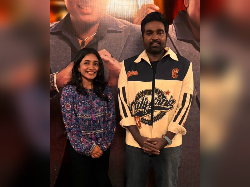 Anishma Anilkumar tells Vijay Sethupathi: I wanted to tell you how much you inspired me! (Photo: Anishma Anilkumar/Instagram)