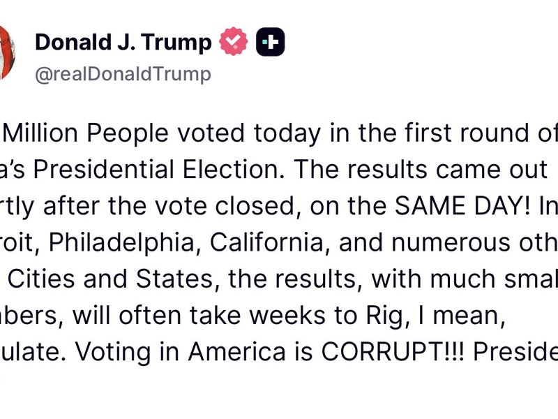 Trump goofs up on Brazil polls, says 125 million voted in India's Presidential Election