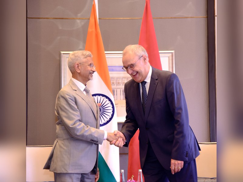 EAM Jaishankar meets Swiss Prez Parmelin, highlights strong momentum of India-EFTA TEPA