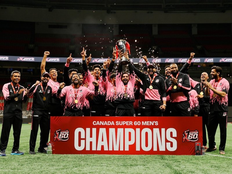 Pollard-led Toronto Sixers beat Vancouver Anchors to complete Canada Super 60 double