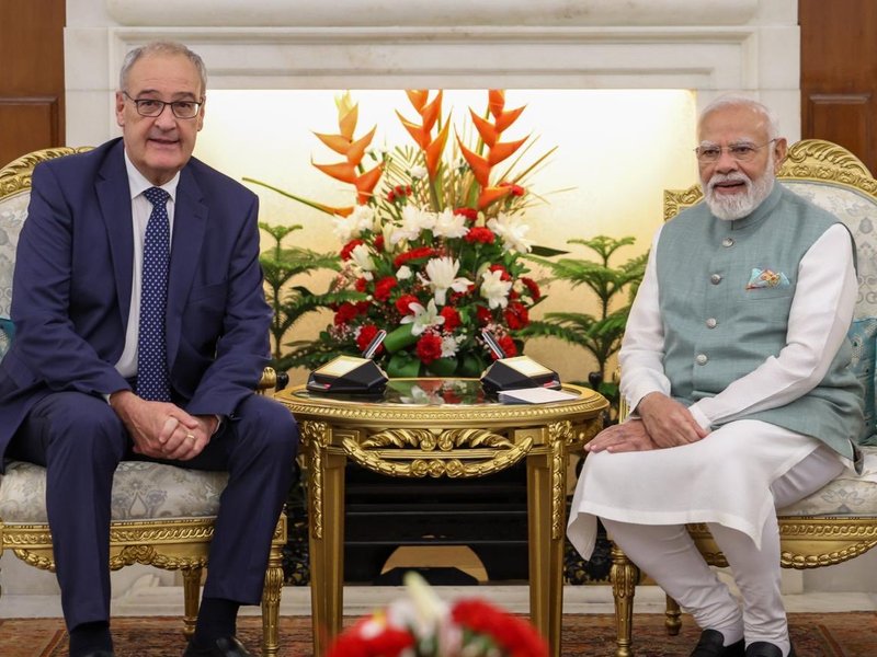 PM Modi, Swiss President Parmelin discuss ways to deepen cooperation in trade, AI and defence production 