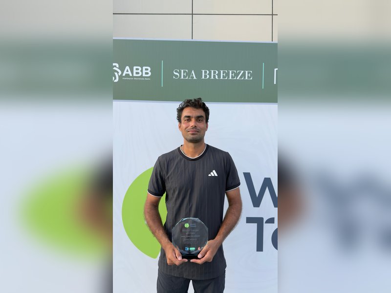 Digvijay Pratap Singh overcomes emotional week to clinch ITF M15 title in Baku