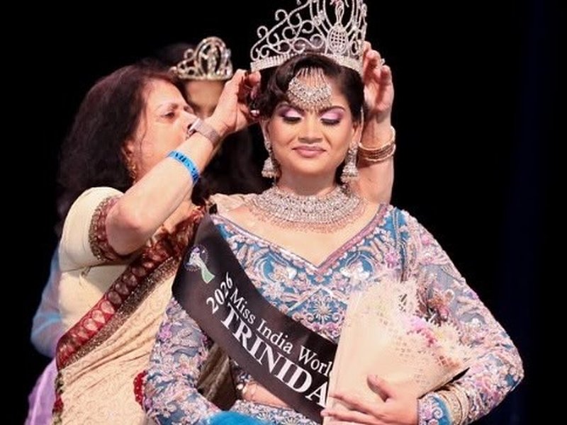 Indian origin Trinidad student crowned Miss India Worldwide 