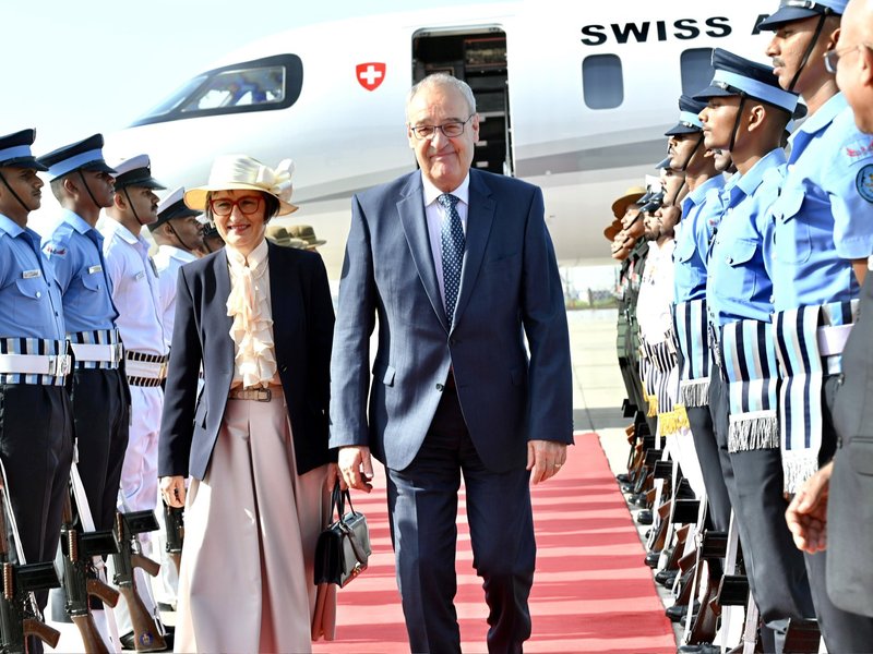 Swiss Prez Guy Parmelin to visit Noida airport today; security tightened in Jewar