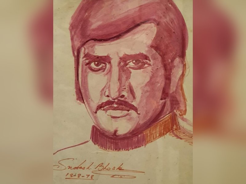 Sudesh Bhosale shares ink sketch of Vinod Khanna drawn during his school days on his birth anniversary
