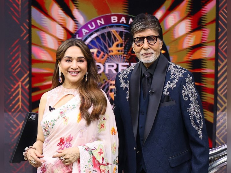 Madhuri Dixit on reuniting with Amitabh Bachchan on KBC stage: 'That familiar camaraderie came back’