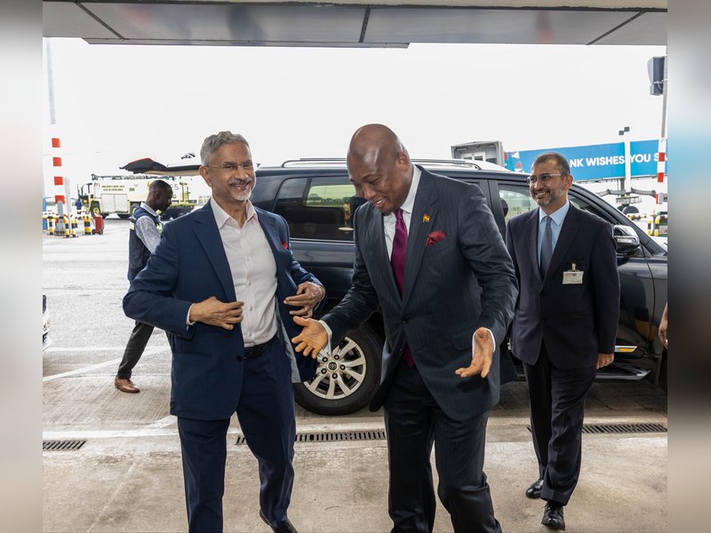 EAM Jaishankar arrives in Ghana to advance comprehensive partnership