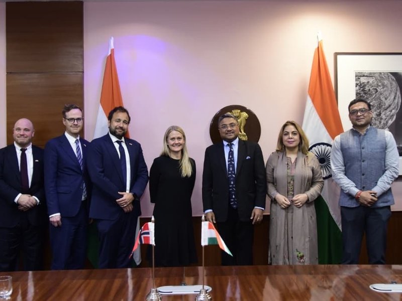 India, Norway discuss ways to strengthen Green Strategic Partnership