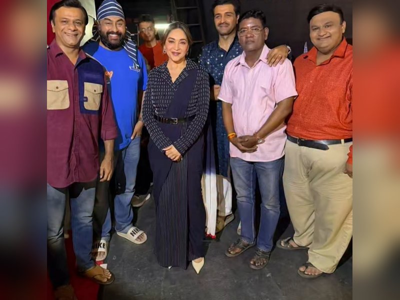 'TMKOC's Balvinder Suri aka Roshan reunites with Madhuri Dixit after 30 years, recalls Dil To Pagal Hai moment