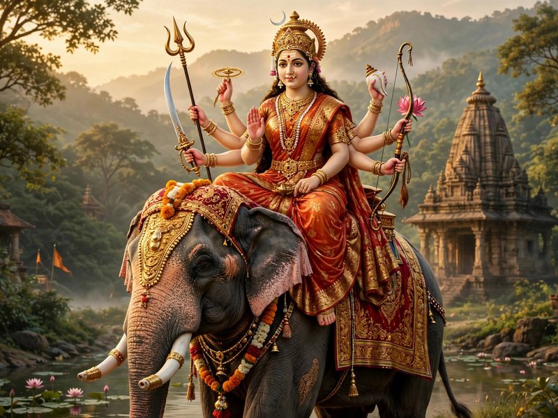 हाथी, डोली या मुर्गा? मां दुर्गा के आगमन और प्रस्थान का वाहन क्या होगा, जानिए मान्यता